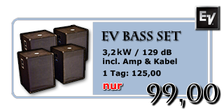 EV T 18 FH - 4 x Subbass