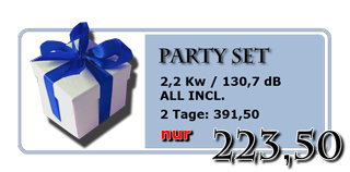 Super Spar Deal f&uuml;r deine Party